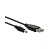 Splitter de cabo InLine HDMI 2 portas, 4K/60Hz, com cabo de alimentação USB, 0,5 m