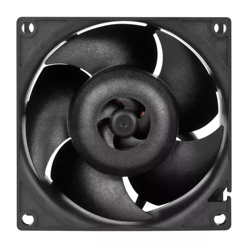 Ventoinha ARCTIC S8038-7K 80 mm 118,93 m³/h rolamento de esferas duplo preto