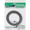 Cabo de rede plano InLine, U/FTP, Cat.8.1, TPE sem halogéneos, preto, 2 m
