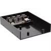 Hub de painel USB 3.0 InLine de 4 portas para baía de disquete de 3,5