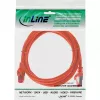 Cabo patch InLine S/FTP PiMF Cat.6 250MHz PVC cobre laranja 0,5 m