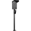 Suporte universal InLine para wallbox com suporte para cabo de carregamento EV, preto