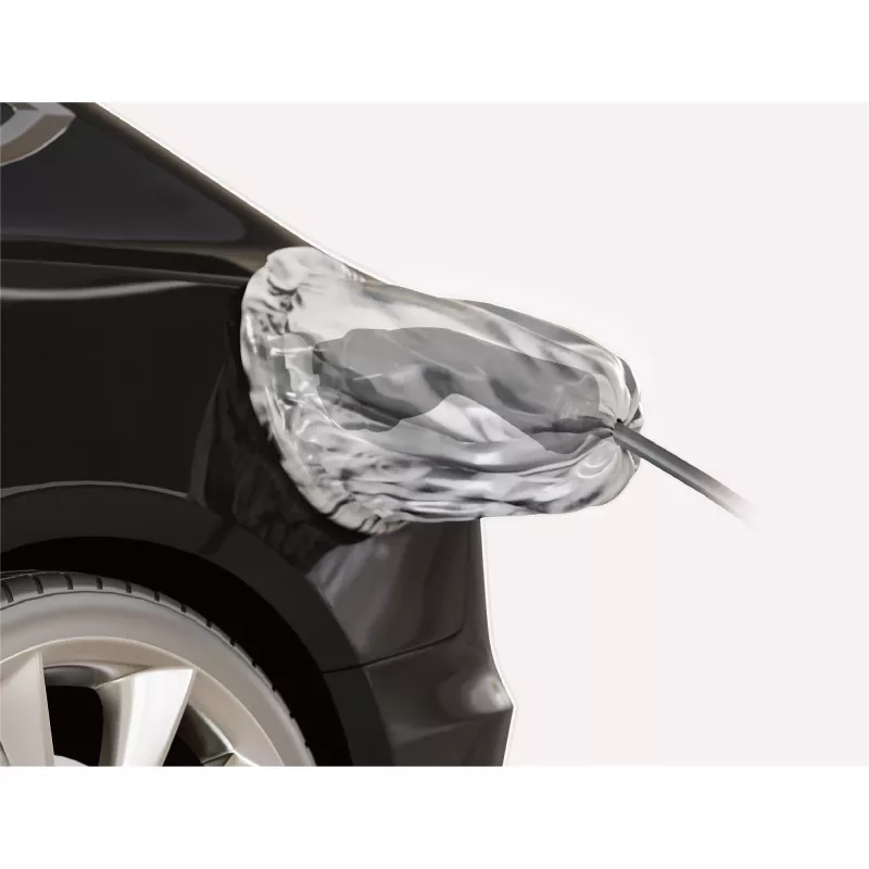Suporte universal InLine para wallbox com suporte para cabo de carregamento EV, preto