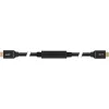 Cabo HDMI InLine High Speed com Ethernet, ativo, M/M, preto, contactos dourados, 40 m