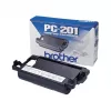 Cassete de fax Brother, cassete de fax + fita, 420 páginas, preto, Brother FAX-1010, FAX-1020, FAX-1030, FAX-1020e, FAX-1030e, FAX-1020Plus, FAX-1030Plus, transferência térmica, 1 unid.