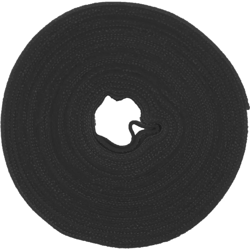 Abraçadeira InLine com fita de velcro 16 mm preto 10 m