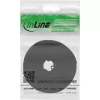 Abraçadeira InLine com fita de velcro 16 mm preto 10 m