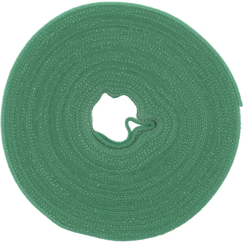 Abraçadeira de cabos com fecho de velcro InLine Band 16 mm, 10 m, verde