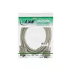 Cabo VGA InLine 17737 15HD ficha conector fêmea bege 1 m