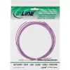 Cabo de fibra ótica duplex LC/LC InLine 88522P 50/125µm OM4 5m