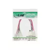 Cabo adaptador para ventoinha de PC InLine 12V / 5V para até 3 ventoinhas 33005A