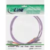 Cabo de fibra ótica duplex SC/SC InLine 83502P 50/125µm OM4 2m