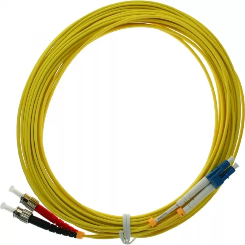 Cabo de fibra ótica duplex LC/ST InLine 9/125µm OS2 10m
