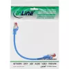 Cabo de rede S/FTP PiMF Cat.6 250MHz PVC cobre azul 0,3m InLine