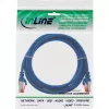 Cabo de rede S/FTP PiMF Cat.6 250MHz PVC cobre azul 0,25m InLine
