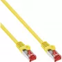 Cabo de rede InLine S/FTP PiMF Cat.6 250MHz PVC cobre amarelo 3m