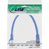 Cabo de rede InLine SF/UTP Cat.5e azul 0,3m