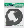 Cabo S-VGA InLine 17710B 15HD macho-macho preto 3m