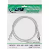 Cabo de rede InLine, S/FTP (PiMf), Cat.8.1, 2000 MHz, sem halogéneos, cinzento, 2 m