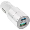 Carregador de automóvel USB InLine adaptador de alimentação Quick Charge 3.0, branco