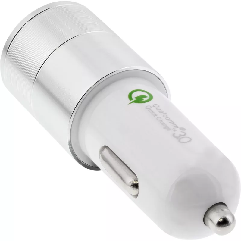Carregador de automóvel USB InLine adaptador de alimentação Quick Charge 3.0, branco