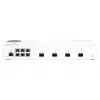 Switch de rede QNAP QSW-M2106-4S Managed L2 2,5G Ethernet (100/1000/2500) branco