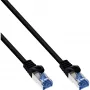 Cabo de rede InLine, Cat.6A, S/FTP, PUR industrial, preto, 25 m