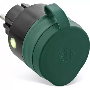 Tomada inteligente InLine para exterior IP44