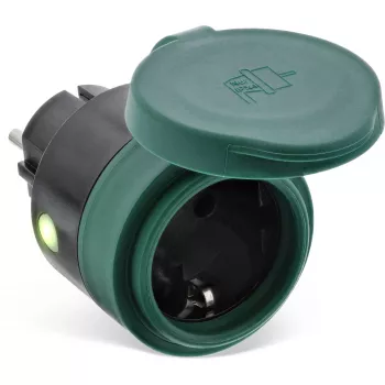 Tomada inteligente InLine para exterior IP44