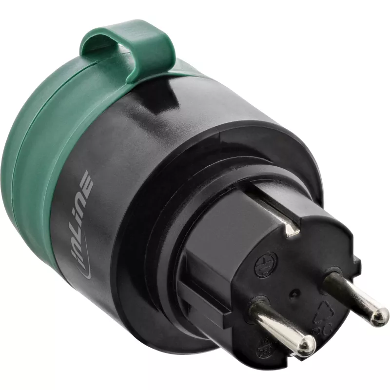 Tomada inteligente InLine para exterior IP44
