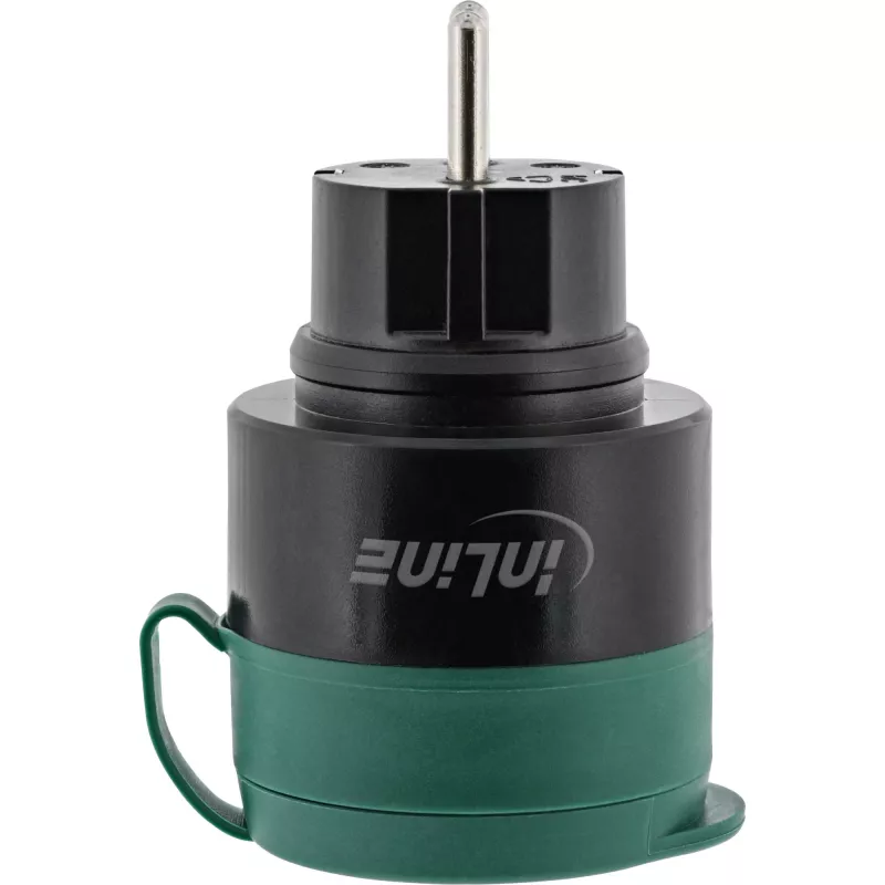 Tomada inteligente InLine para exterior IP44