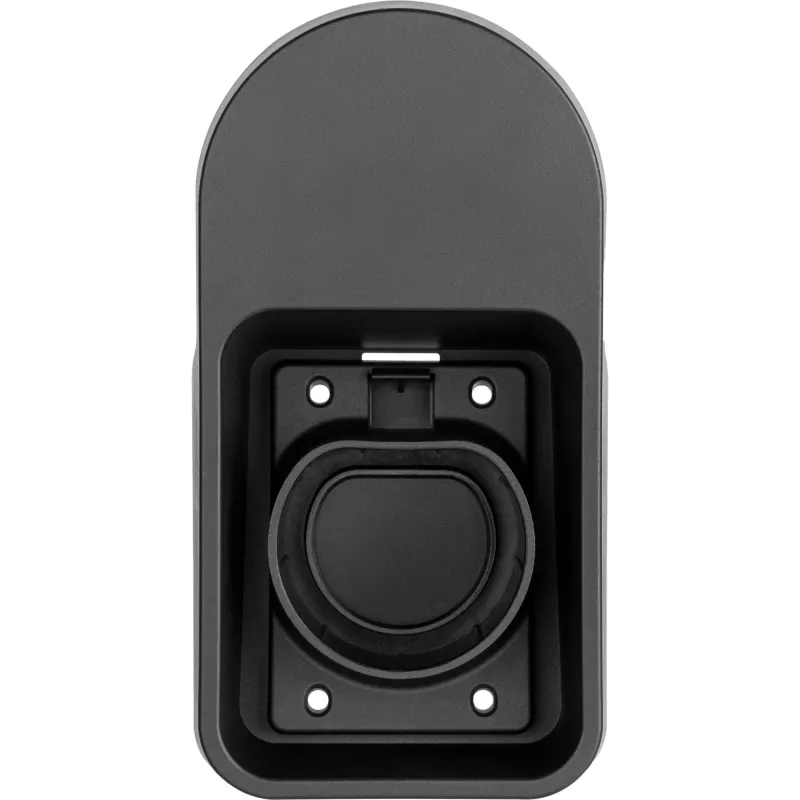 Suporte universal para cabo de carregamento EV InLine, preto, 117x95x213 mm