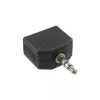 Adaptador de áudio InLine 3,5 mm macho / 2x 3,5 mm fêmea estéreo