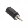 Adaptador de áudio InLine 2,5 mm macho / 3,5 mm fêmea estéreo 99308