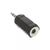 Adaptador de áudio InLine 2,5 mm macho / 3,5 mm fêmea estéreo 99308