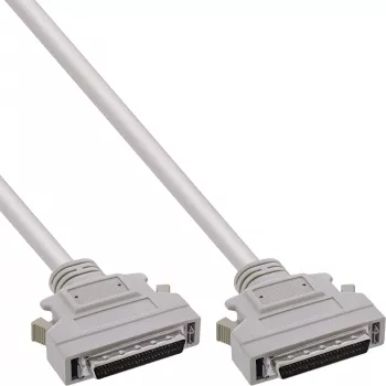 Cabo SCSI II InLine 50 pinos Mini D-Sub ficha/ficha 1 m bege