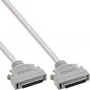 Cabo SCSI II InLine 50 pinos Mini D-Sub ficha/ficha 1 m bege