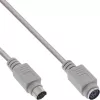 Extensão de cabo PS/2 InLine ficha / conector fêmea 5 m