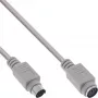 Extensão de cabo PS/2 InLine ficha / conector fêmea 5 m