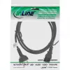 Cabo de alimentação Dinamarca Type-K ficha / ficha IEC C13 3 pinos, 1,8 m InLine