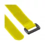 InLine Abraçadeiras de velcro para cabos, 20 x 300 mm, 10 unid., amarelo