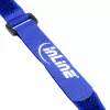 Abraçadeiras de cabos InLine com fecho de velcro 20 x 400 mm 10 unid. azul