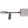 Cabo adaptador de áudio USB-C InLine, USB-C para jack 3,5 mm + PD 30 W