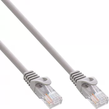 Cabo de rede InLine U/UTP Cat.5e cinzento 5 m