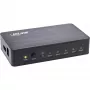 Comutador HDMI InLine 5 portas 4K2K@60Hz HDCP 2.2 preto