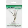 Cabo adaptador de alimentação Molex InLine 33341A 0,05 m 4x conector de ventoinha