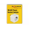 DeLOCK 11826 Tomada inteligente WLAN (Tasmota, MQTT), branco