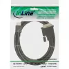 Cabo HDMI-DVI InLine 19 pinos macho / 18+1 macho + núcleo de ferrite preto 5m