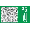 Destruidora de documentos LEITZ IQ Protect Premium 6M P5 – microcorte, 18 L, controlo tátil, 351×204×355 mm