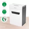 Destruidora de documentos LEITZ IQ Protect Premium 6M P5 – microcorte, 18 L, controlo tátil, 351×204×355 mm